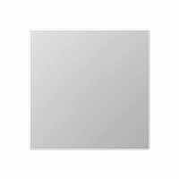 Blindplaat slv IP44 aluminium A afbeelding 2