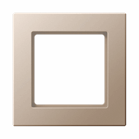 Afdekraam 1v duroplast champagne ACR
