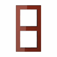 Afdekraam 2v glas rood ACR afbeelding 2