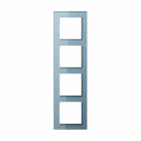 Afdekraam 4v glas blauw/grijs ACR afbeelding 2