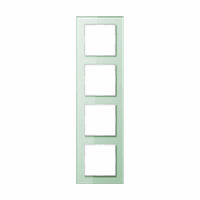 Afdekraam 4v glas wit mat ACR afbeelding 2