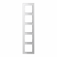 Afdekraam 5v glas alpinewit ACR afbeelding 2