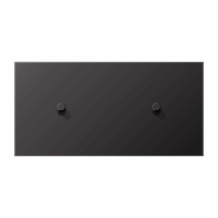 Cpl 2x1v hor slv tuimelschak. cylinder dark LS afbeelding 2