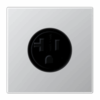 WCD 1v slv inb 125V/20A USA aluminium LS afbeelding 2
