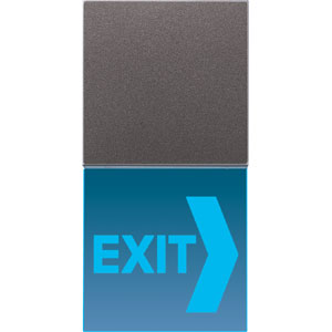 Lichtsignaal slv inb LED blauw info antraciet LS afbeelding 2