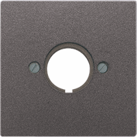 Cpl slv 1 x boring 22,5mm antraciet LS afbeelding 2