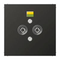 WCD inb 2x potentiaal aarding antraciet LS afbeelding 2