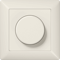 Dimmer inb draai LED inb cpl+afd.raam 200W crèmeAS afbeelding 2
