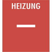 Folie tbv glas afd. div. tekst rood A/AS afbeelding 2