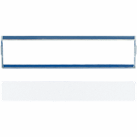 Plexiglas afd. tekstkd 13x55,5 crème afbeelding 2