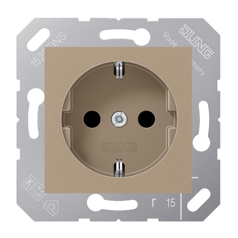 WCD RA 1v inb 50x50mm bronsbeige afbeelding 2