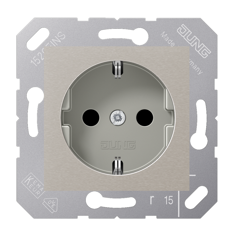 Jung Cd 5120 Bf Pg WCD 50X50 Platina Grijs RA afbeelding 2