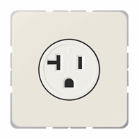 WCD 1V Slv Inb 125V/20A Usa Crème Cd afbeelding 2