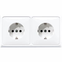 WCD RA 2v slv inb wandgoot alpinewit afbeelding 2