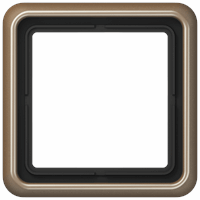 Afdekraam 1v slv aluminium goudbrons CD afbeelding 2