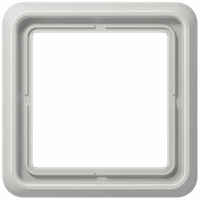 Afdekraam 1v slv thermoplast licht grijs CD afbeelding 2