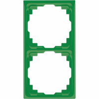 Afdekraam 2v slv wandgoot thermoplast groen CD afbeelding 2