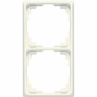 Afdekraam 2v slv wandgoot thermoplast crème CD afbeelding 2