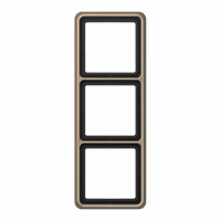 Afdekraam 3v slv aluminium goudbrons CD afbeelding 2