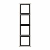 Afdekraam 4v slv aluminium platina CD afbeelding 2