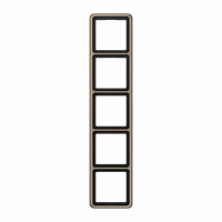 Afdekraam 5v slv aluminium goudbrons CD afbeelding 2
