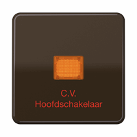Wip 1v slv rode lens 'CV Hoofdschakelaar' br CD afbeelding 2