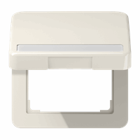 Klapdeksel slv tekstkd 9x58 50X50mm crème CD afbeelding 2