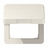 Klapdeksel slv 50X50mm crème CD afbeelding 2
