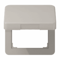 Klapdeksel slv 50X50mm platina CD afbeelding 2