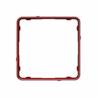 Applicatieraam rood metallic CDP afbeelding 2