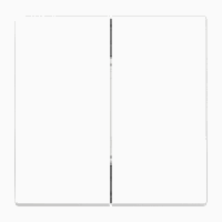 Wandzender 2v inb slv RF 4 kanaal alpinewit LS afbeelding 2