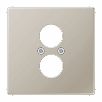 Cpl slv 2x audio boring 18,5/22,5mm ES LS afbeelding 2