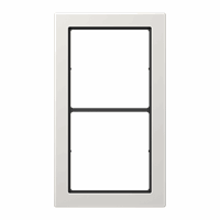 Afdekraam 2v slv thermopl. F40/F50 lichtgrijs LSFD afbeelding 2