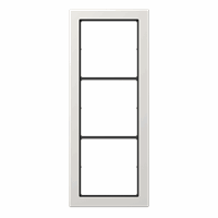 Afdekraam 3v slv thermopl. F40/F50 lichtgrijs LSFD afbeelding 2