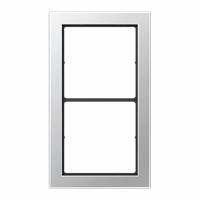 Afdekraam 2v slv F40/F50 aluminium LSFD afbeelding 2