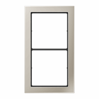 Afdekraam 2v slv F40/F50 edelstaal LSFD afbeelding 2