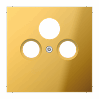 CPL Slv 3Xsat/Tv Goudkl.  Ls afbeelding 2