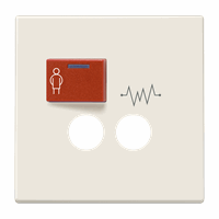 Cpl slv Ackermann 73075B/D oproep-rood crème LS afbeelding 2