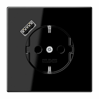 WCD RA 1V Slv Inb kv Usb-A Zwart Ls afbeelding 2
