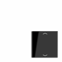 Taster 4v slv relais/dim F40 'pijl' zwart 14 LSFD afbeelding 2