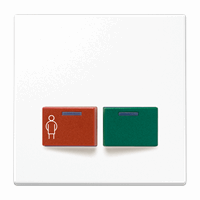 Cpl slv Ackermann 73642B2 oproep-rd/grn alpwit LS afbeelding 2