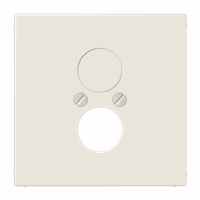 Cpl 2 x audio boring 18,5/22,5mm crème LS afbeelding 2