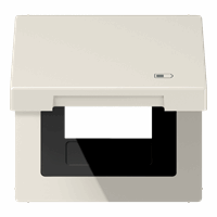 Klapdeksel slv 50X50mm  'charger' crème LS afbeelding 2