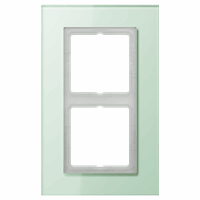 Afdekraam 2v glas wit mat LSP afbeelding 2