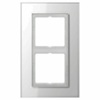 Afdekraam 2v glas alpinewit LSP afbeelding 2