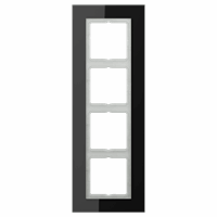 Afdekraam 4v glas zwart LSP afbeelding 2