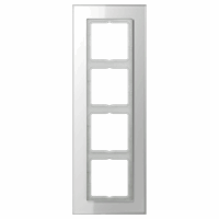 Afdekraam 4v glas alpinewit LSP afbeelding 2