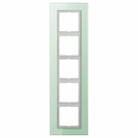 Afdekraam 5v glas wit mat LSP afbeelding 2