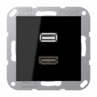 CPL Slv Inb Hdmi + Usb 2.0 Zwart A/As afbeelding 2