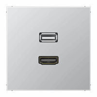 CPL Slv Inb Hdmi + Usb 2.0 Aluminium Ls afbeelding 2